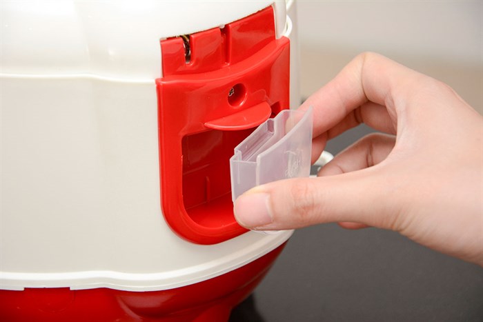 Nồi cơm điện Happycook 0.6 lít HC-60 Đỏ Màu Trắng - Đỏ