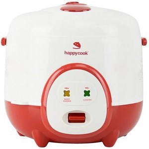 Nồi cơm điện Happycook 0.6 lít HC-60 Đỏ