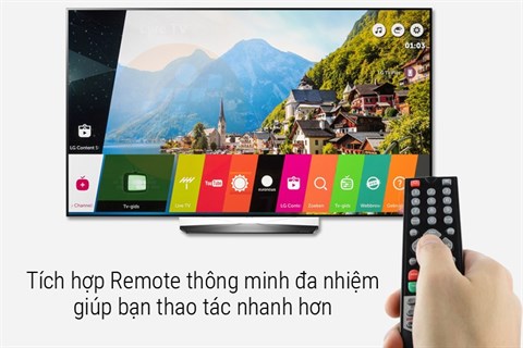 Tích hợp remote thông minh