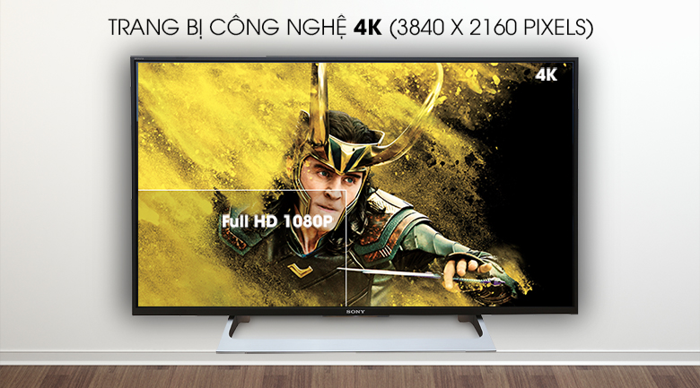 Android Tivi Sony 4K 49 inch KD-49X8000E/S