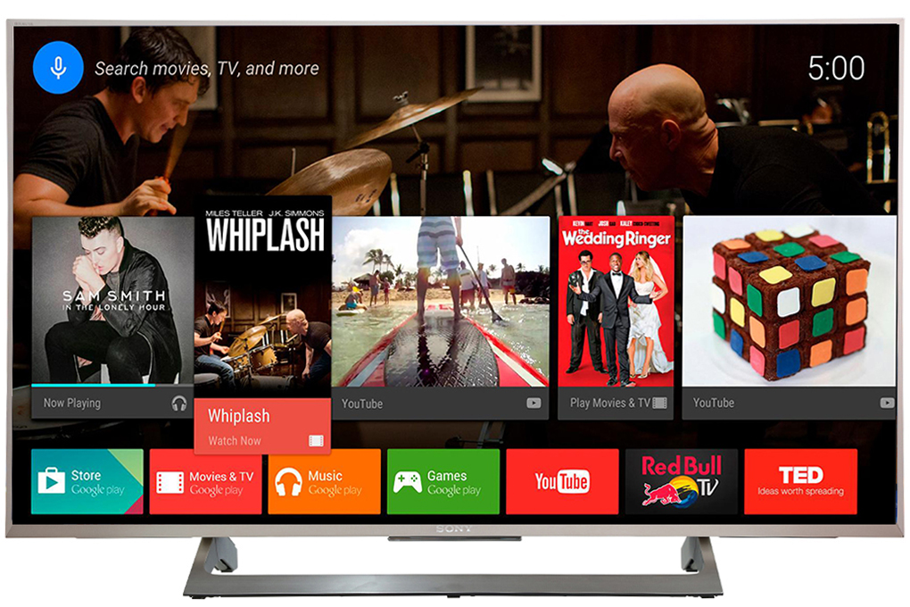 Android Tivi Sony 4K 49 inch KD-49X8000E/S Màu Bạc