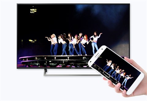 Tính năng Screen Mirroring - Android Tivi Sony 4K 49 inch KD-49X8000E/S