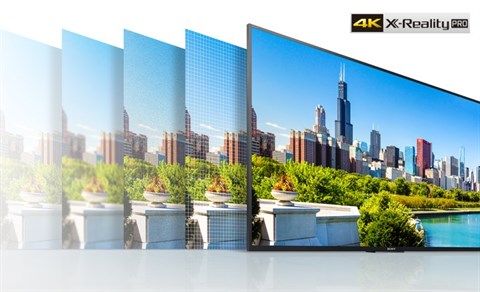 Công nghệ 4K tiên tiến - Android Tivi Sony 4K 49 inch KD-49X8000E/S