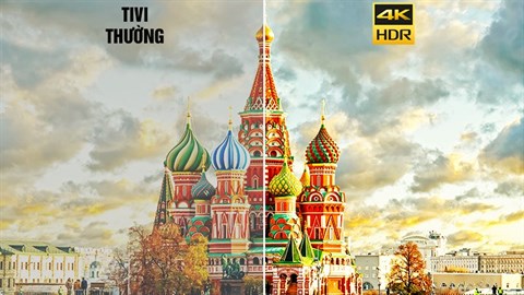 Công nghệ HDR - Android Tivi Sony 4K 49 inch KD-49X8000E/S