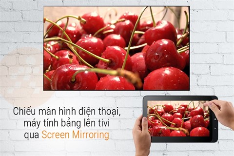 Chiếu màn hình điện thoại lên tivi