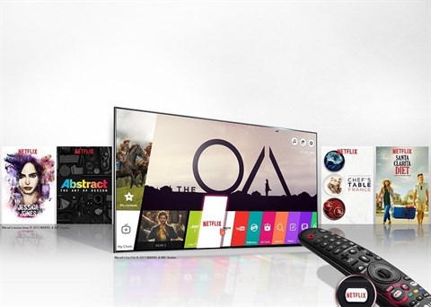 Hệ điều hành WebOS trên Smart Tivi LG 4K 55 inch 55SJ800T