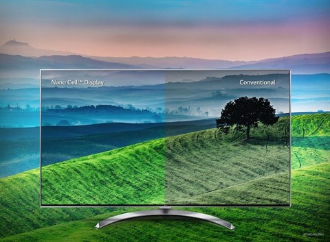 Công nghệ Nano Cell trên Smart Tivi LG 4K 55 inch 55SJ800T