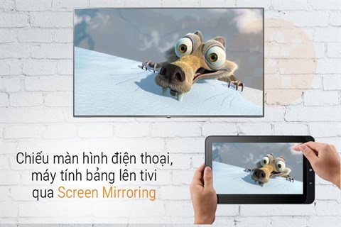 Chiếu màn hình điện thoại lên tivi