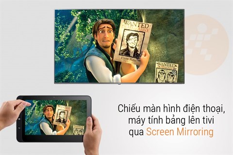 Chiếu màn hình điện thoại lên tivi