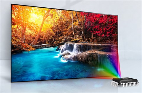 Khả năng xử lý hình ảnh mạnh mẽ trên Smart Tivi LG 43 inch 43LJ614T
