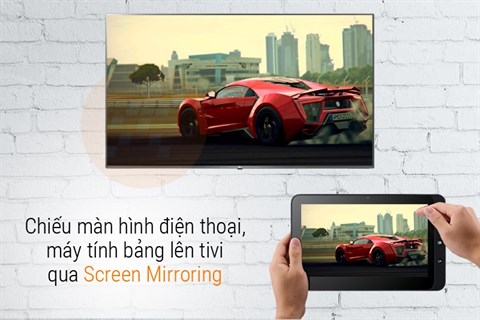 Chiếu màn hình điện thoại lên tivi