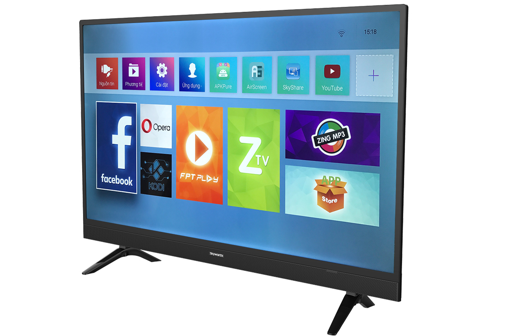 Smart Tivi Skyworth 43 inch 43S3A Màu Đen