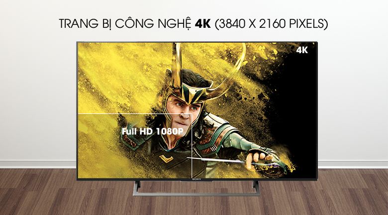 Android Tivi Sony 4K 49 inch KD-49X9000E