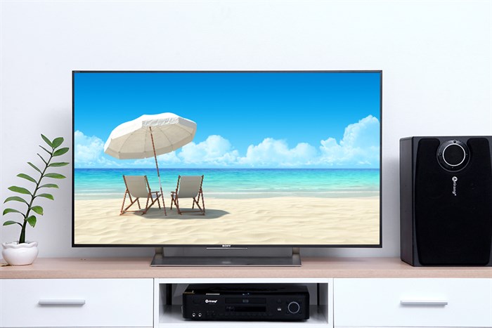 Android Tivi Sony 4K 49 inch KD-49X9000E Màu Đen