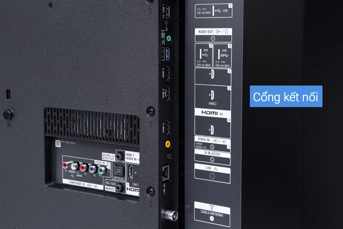 Android Tivi Sony 4K 49 inch KD-49X9000E Màu Đen