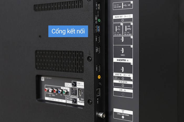 Android Tivi Sony 4K 65 inch KD-65X8500E Màu Đen