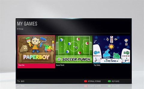 Giải trí chơi game ngay trên Smart Tivi LG 32 inch 32LJ571D