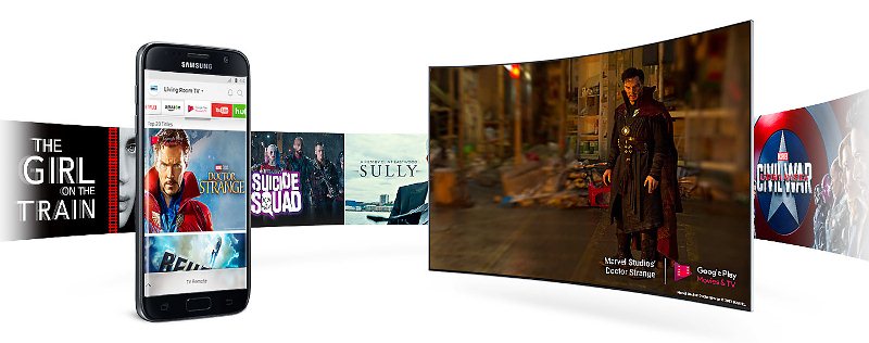 Smart Tivi Samsung 65 inch UA65MU9000 - Điều khiển tivi bằng điện thoại