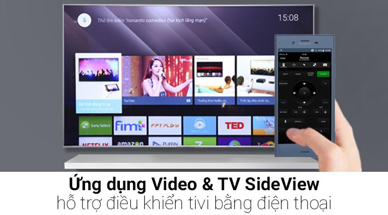 Android Tivi Sony 4K 55 inch KD-55X9000E/S