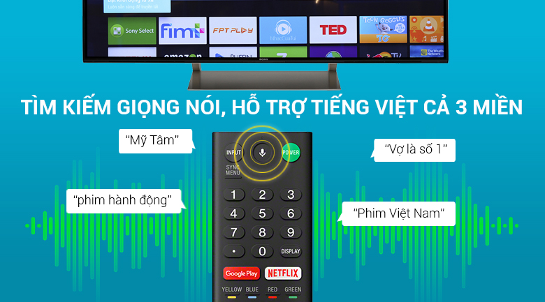 Android Tivi Sony 4K 55 inch KD-55X9000E/S