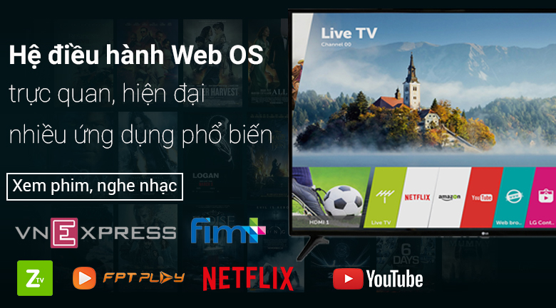 Smart Tivi LG 55 inch 55LJ550T