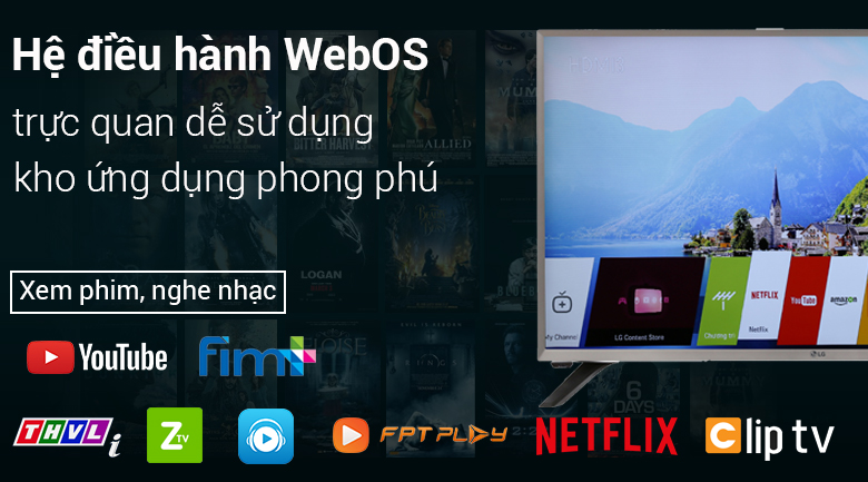 Smart Tivi LG 32 inch 32LJ550D