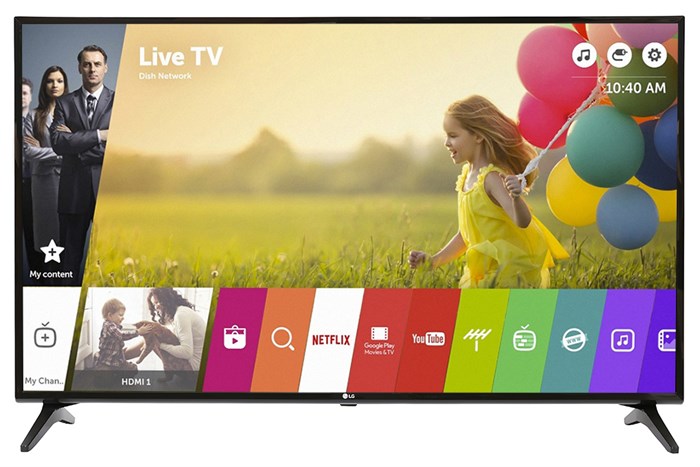Smart Tivi LG 4K 49 inch 49UJ632T Màu Đen