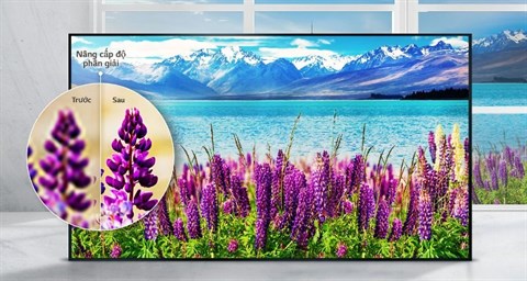 Nâng cấp độ phân giải các nội dung giải trí lên chất lượng gần chuẩn 4K trên Smart Tivi LG 4K 65 inch 65UJ632T