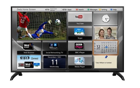 Hệ điều hành My Home Screen trên Smart Tivi Panasonic 49 inch TH-49ES500V