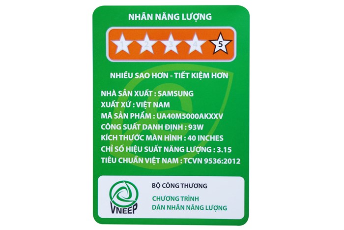 Tivi Samsung 40 inch UA40M5000 Màu Đen