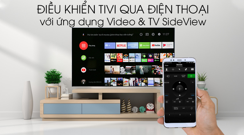 Android Tivi OLED Sony 4K 55 inch KD-55A1