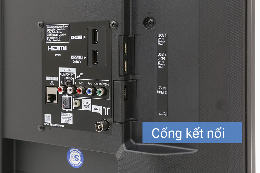 Smart Tivi Panasonic 55 inch TH-55ES500V Màu Đen