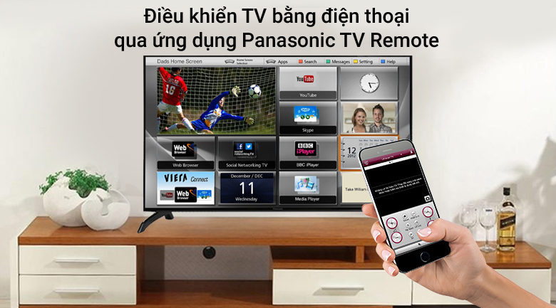 Smart Tivi Panasonic 43 inch TH-43ES500V