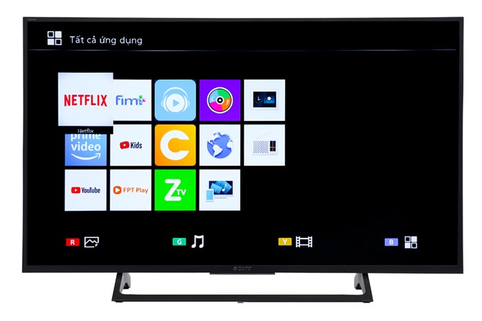 Internet Tivi Sony 4K 43 inch KD-43X7000E Màu Đen