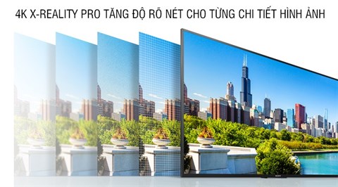4K X-Reality Pro - Internet Tivi Sony 4K 65 inch KD-65X7000E