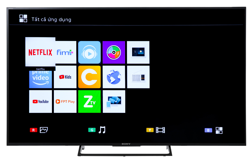 Internet Tivi Sony 4K 55 inch KD-55X7000E Màu Đen