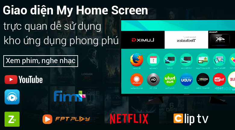 Smart Tivi Panasonic 4K 43 inch TH-43EX605V