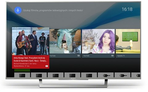 Thiết kế sang trọng, tinh tế trên Android Tivi Sony 4K 55 inch KD-55X8000E/S