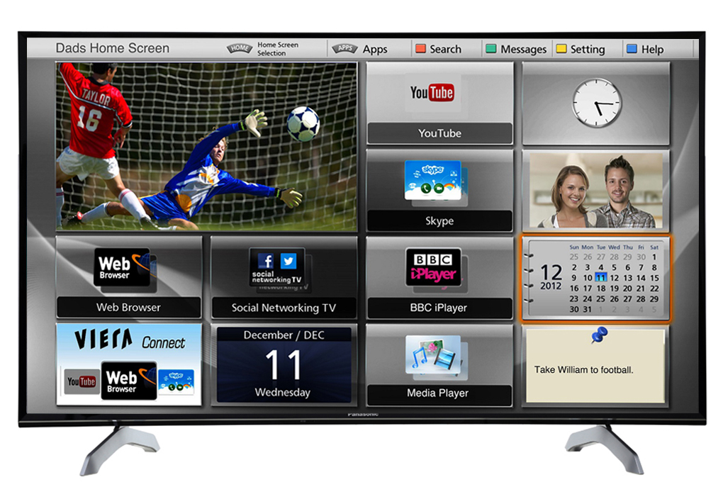 Smart Tivi Panasonic 40 inch TH-40ES501V Màu Đen
