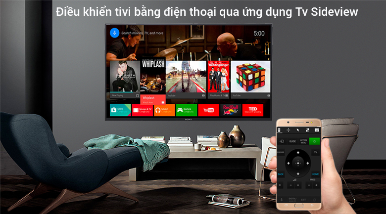 Android Tivi Sony 4K 49 inch KD-49X7500E