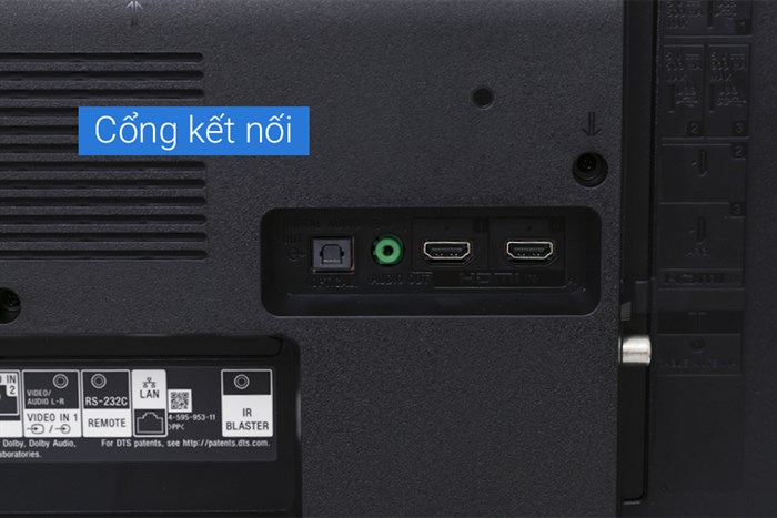 Android Tivi Sony 4K 49 inch KD-49X7500E Màu Đen