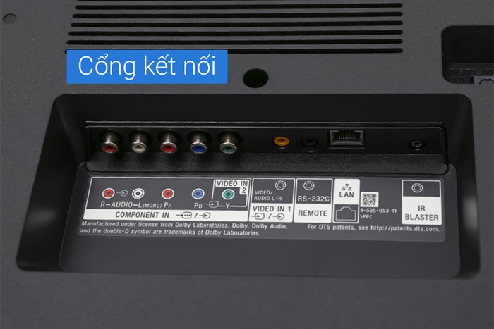 Android Tivi Sony 4K 49 inch KD-49X7500E Màu Đen