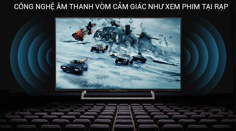 Android Tivi Sony 4K 43 inch KD-43X7500E