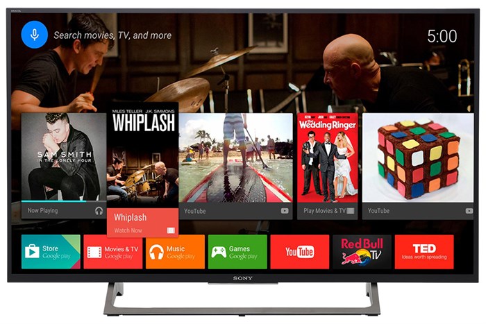 Android Tivi Sony 4K 43 inch KD-43X7500E Màu Đen