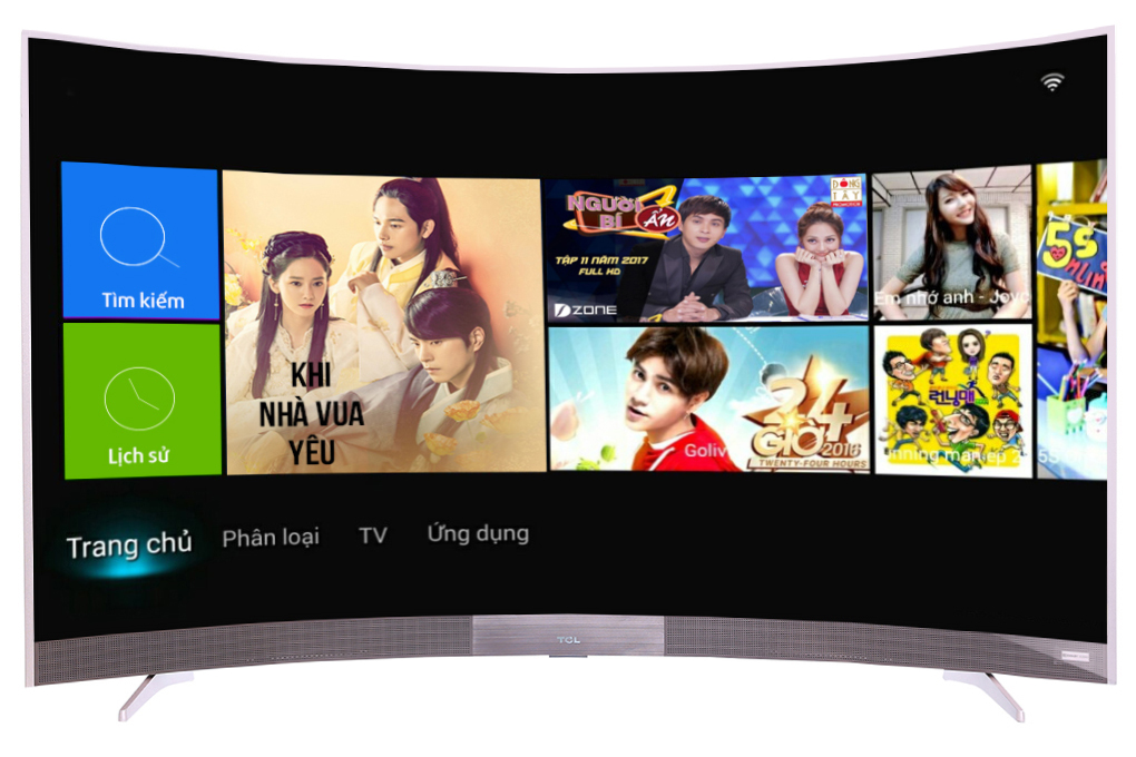 Smart Tivi Cong TCL 49 inch L49P3-CF Màu Nâu