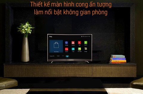 Thiết kế trên Smart Tivi TCL 49 inch L49P3-CF