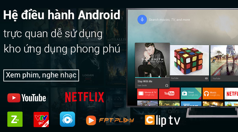 Android Tivi Sony 4K 75 inch KD-75X8500E