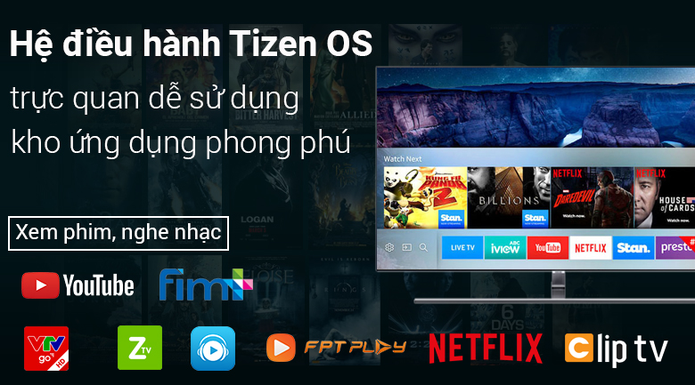 Smart Tivi QLED Samsung 4K 75 inch QA75Q7F