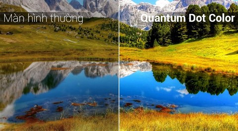Màn hình chấm lượng tử Quantum Dot Color trên Tivi QLED Samsung QA88Q9F