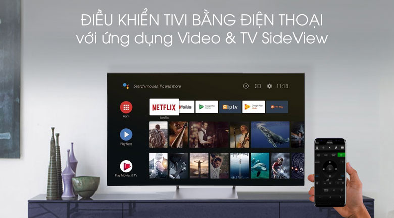 Android Tivi Sony 4K 75 inch KD-75X9400E